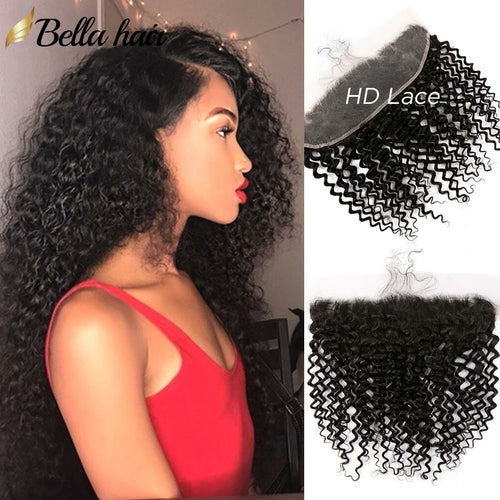 Bella Long 13x4 Ear-Ear HD Lace Frontal Closure With Baby Hair Indian Extensions